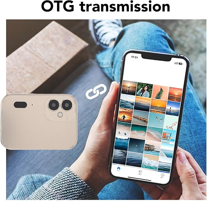 4K Digital Camera, 64MP Vlogging Camera with 3 Inch Touchscreen for Kids, 120 Degree Wide Angle & Night Vision Compact Cam, No SD Card Included