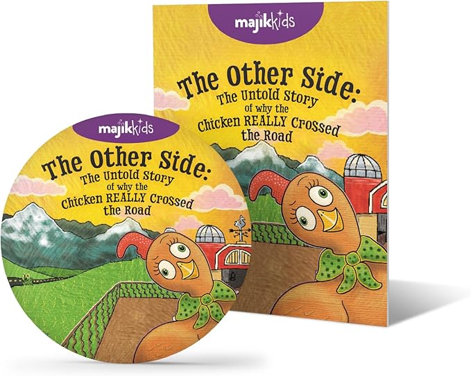 Majik Kids The Other Side: Why The Chicken Really Crossed The Road, Educational Audio Content, Kids Ages 3-6