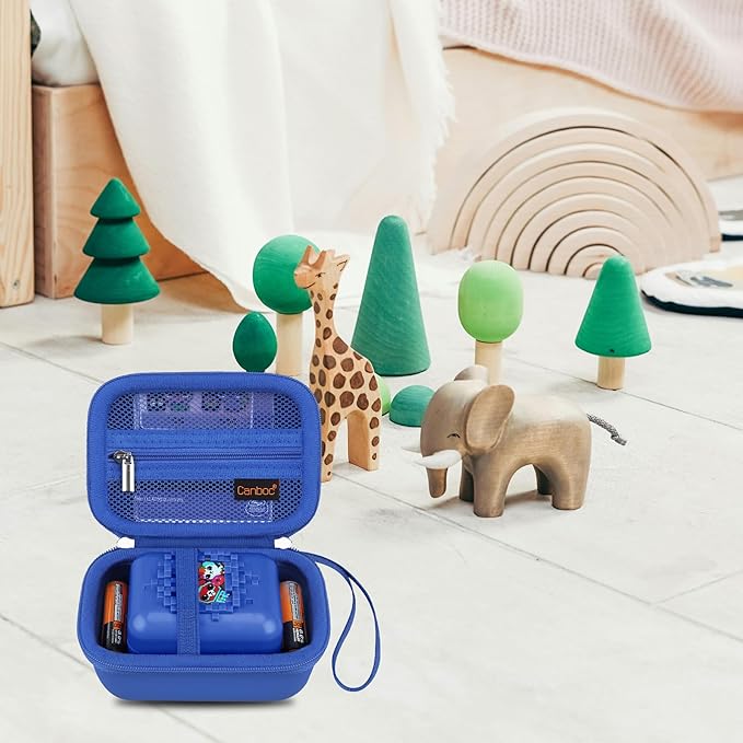 Canboc Hard Carrying Case for Bitzee Disney/Bitzee Magicals/Bitzee Interactive Toy Digital Pet, Virtual Electronic Pets Kids Toys Storage Bag, Dark Blue (Case Only)