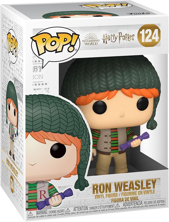 Funko Pop! Movies: Harry Potter Holiday - Ron Weasley, Multicolor (51154)