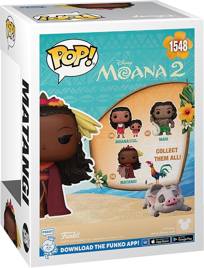 Funko POP Disney: Moana 2 - Matangi - Collectable Vinyl Figure - Gift Idea - Official Merchandise - for Kids & Adults - Movies Fans - Model Figure for Collectors and Display