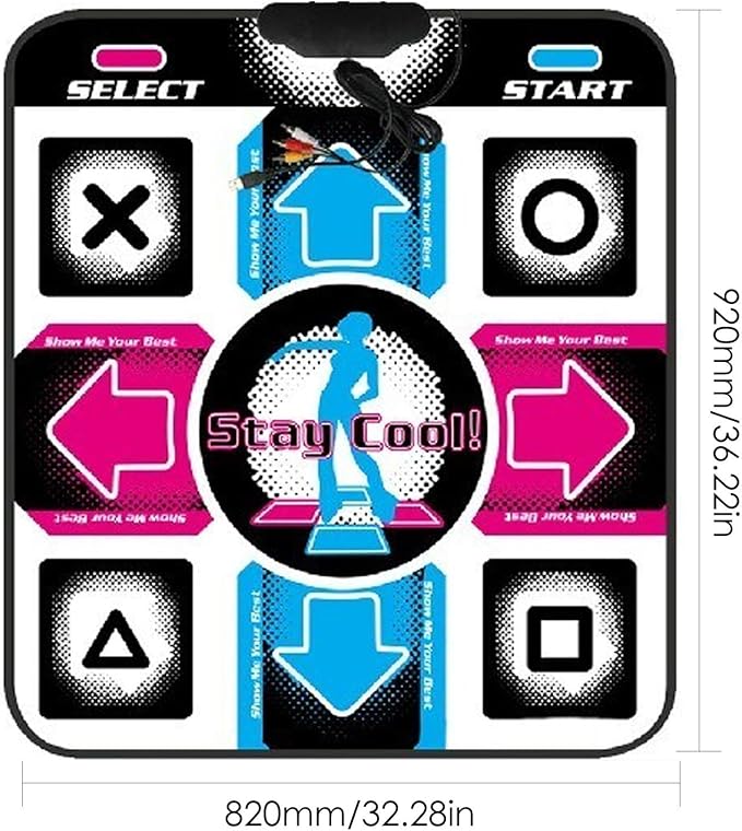 Revolution Multifunctional Dance Revolution Pad | Electronic Dance Pad - Children Toy Available to Develop Brain Power Memory Confidence Patience and Fosters Creativity