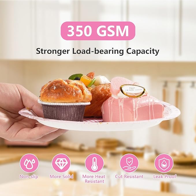 96Pcs Sleepover Party Supplies for Girls Pink Pajama Pillow Fight Plates and Napkins Disposable Slumber Spa Makeup Tableware Set for Girls Ladies Night Birthday Bachelorette Party Decorations Serves24