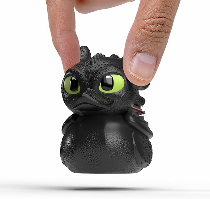 TUBBZ Mini: How to Train Your Dragon - Toothless Cosplaying Rubber Duck Vinyl Figure