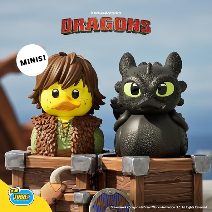 TUBBZ Mini: How to Train Your Dragon - Hiccup Cosplaying Rubber Duck Vinyl Figure
