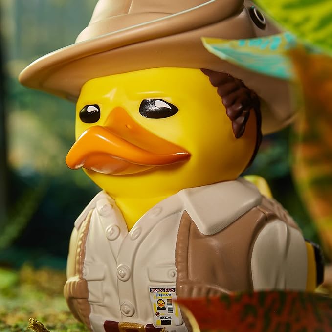 TUBBZ First Edition: Jurassic World Rebirth - Robert Muldoon Cosplaying Rubber Duck Vinyl Figure