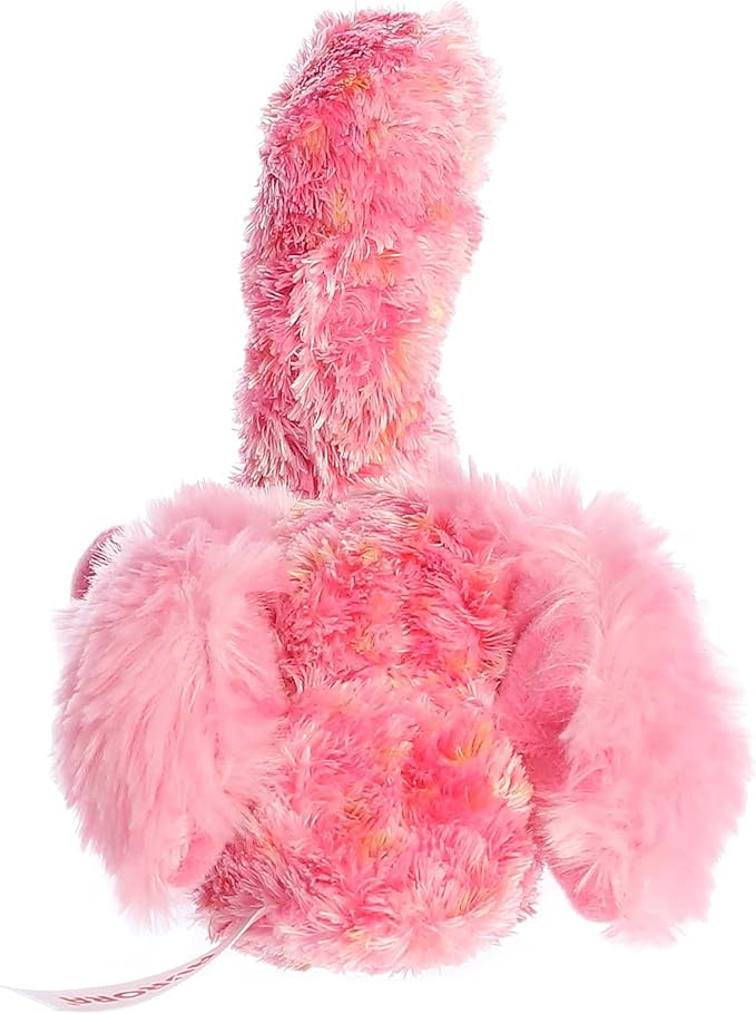 Aurora® Adorable Mini Flopsie™ Flavia™ Stuffed Animal - Mini Companions Ready for Playful Adventures - for Kids All Ages, Toddlers, Adults, and Families - Pink 8 Inches