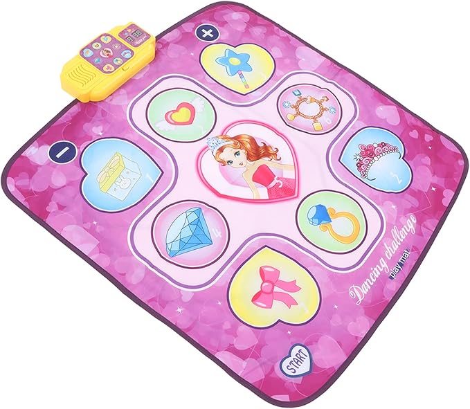 Kids Music Dance Mat Foldable Improve Coordination Antislip Electronic Dance Pad