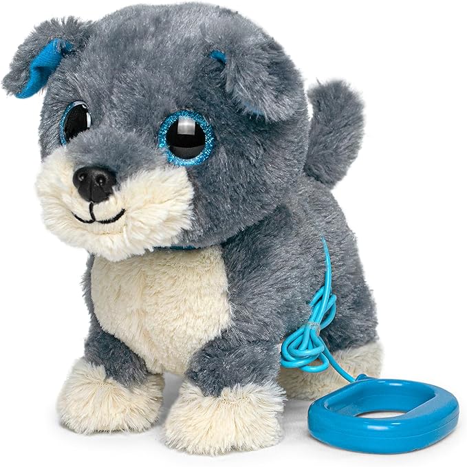 YH YUHUNG 2Pcs Walking and Barking Toy Dog + Unicorn Toy with Remote Control Leash Interactive Electronic Pets for Kids