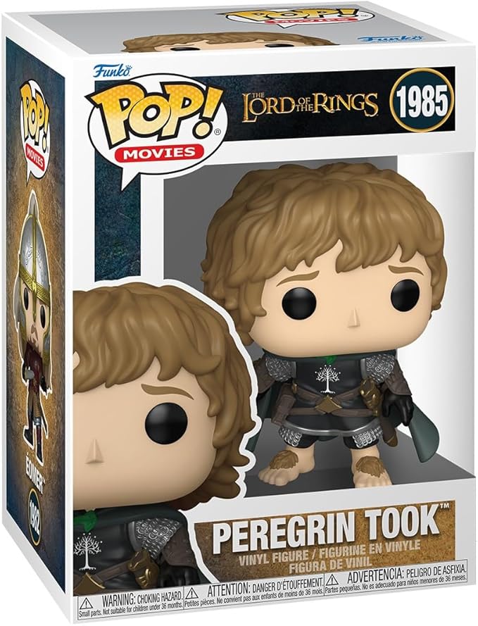 Funko Pop! Movies: Lord of The Rings - Peregrin Took - Collectable Vinyl Figure - Gift Idea - Official Merchandise - Toys for Kids & Adults - Movies Fans - Model Figure for Collectors