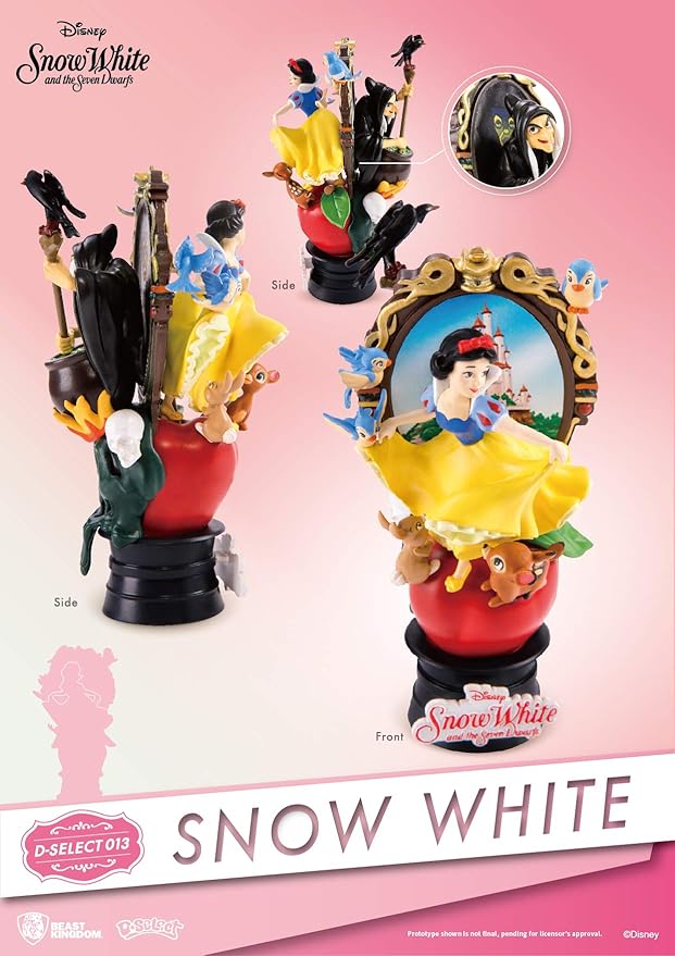 Beast Kingdom Snow White Ds-013 D-Stage Series Statue, 6 inches