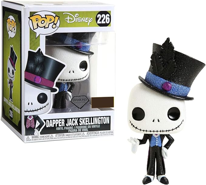 Funko Pop Disney: Nightmare Before Christmas - Diamond Collection Dapper Jack Skellington (Exclusive)