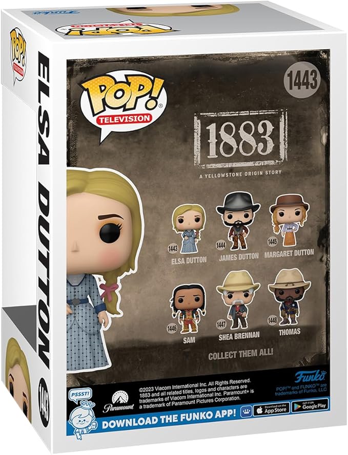 Funko POP! TV: 1883 - Elsa Dutton - Collectable Vinyl Figure - Gift Idea - Official Merchandise - for Kids & Adults - TV Fans - Model Figure for Collectors and Display