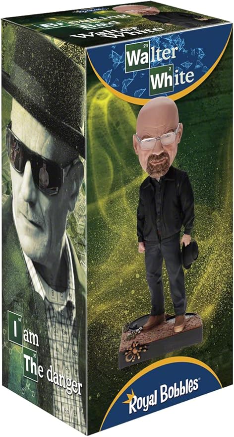 Royal Bobbles Breaking Bad Walter White Collectible Bobblehead Statue