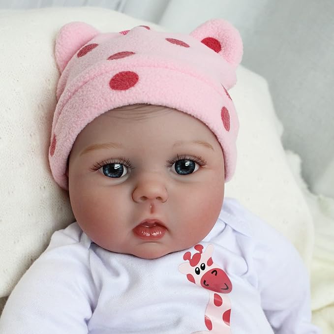 CHAREX Reborn Baby Dolls - 20 inches Realistic Newborn Lifelike Baby Dolls Toy for Kids Age 3+