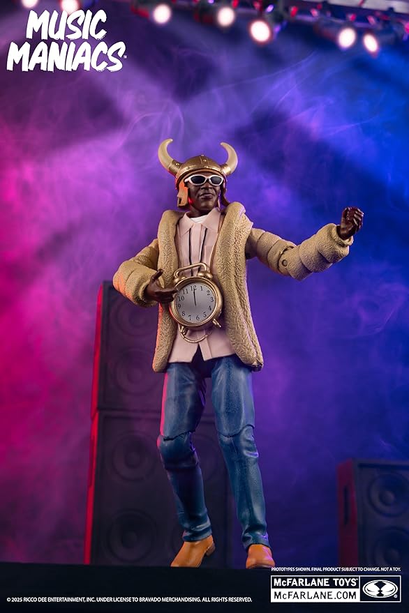 McFarlane Toys - Music Maniacs Hip Hop Flavor Flav 6in Action Figure