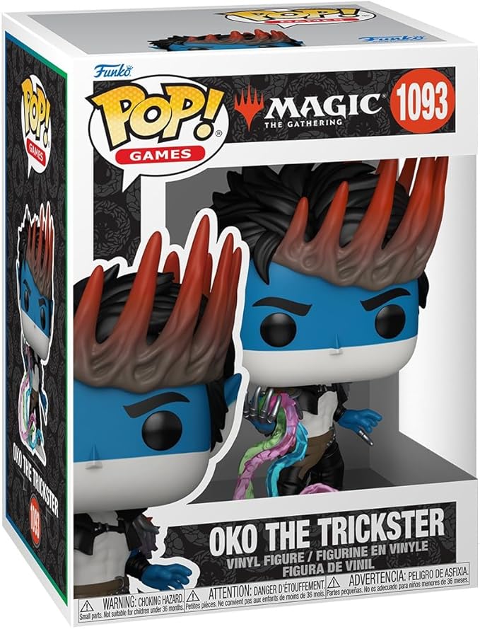 Funko Pop! Games: Magic: The Gathering - Oko The Trickster - Collectable Vinyl Figure - Gift Idea - Official Merchandise - Toys for Kids & Adults - Games Fans