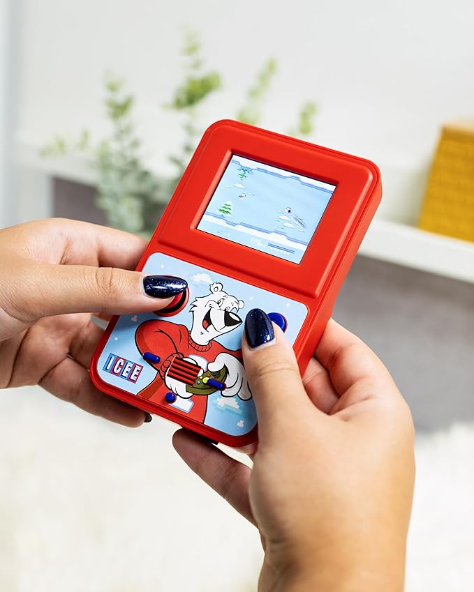 ICEE Color Handheld Arcade Game – Retro ICEE Handheld Gaming Device with Color Screen, Built-in ICEE Themes & Sound Effects – Novelty Gift for Kids & Adults, Portable ICEE Arcade