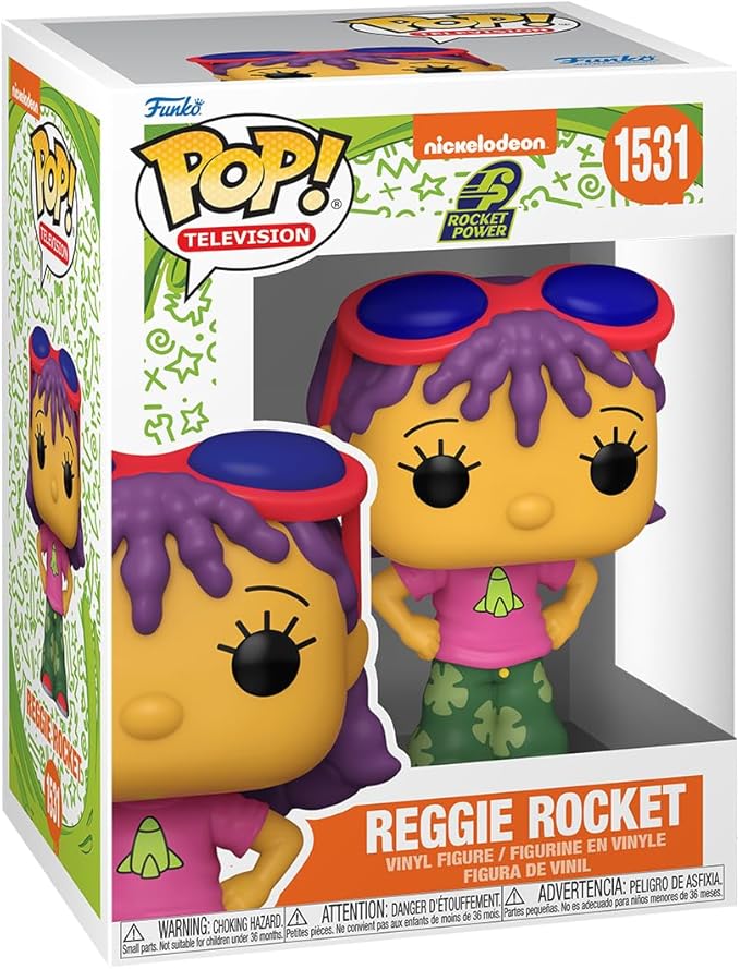 Funko POP! TV: Nick Rewind - Reggie Rocket - Nickelodeon Slime - Collectable Vinyl Figure - Gift Idea - Official Merchandise - for Kids & Adults - Ad Icons Fans - Model Figure for Collectors