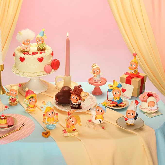 POP MART Twinkle Twinkle Crush On You Series Blind Box Figures, Collectible Toys Home Decorations, Holiday Birthday Gifts for Girls and Boys, Whole Set