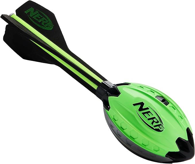 Nerf Elite Vortex Aero Howler Foam Football Soft Vortex Football for Long-Distance Throws - Innovative Hollow Air Flow Design - Kids Aero Howler Whistle Vortex Foam Ball