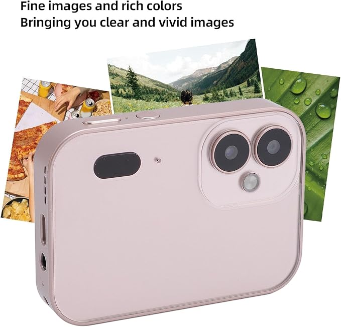 4K 64MP Digital Camera, Vlogging Camera with 3 Inch Touchscreen, Compact Cam for Photography Video Music, No SD Card Included