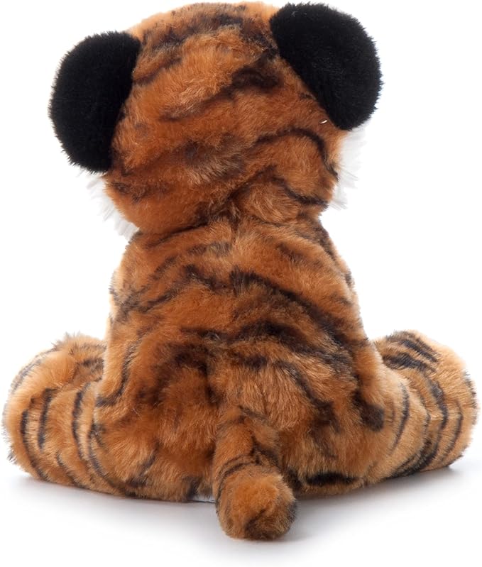 The Petting Zoo Tiger Stuffed Animal, Gifts for Kids, Wild Onez Zoo Animals, Tiger Plush Toy 9 inches