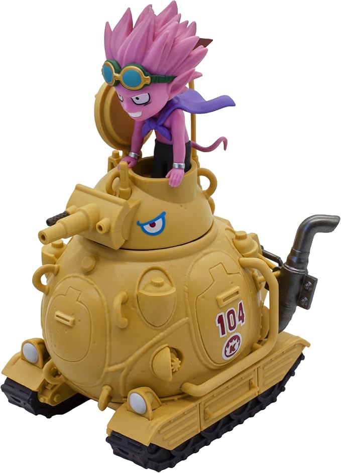 Banpresto - Sand Land - Sand Land Royal Army Tank Corps No. 104, Bandai Spirits Mega World Collectable Figure