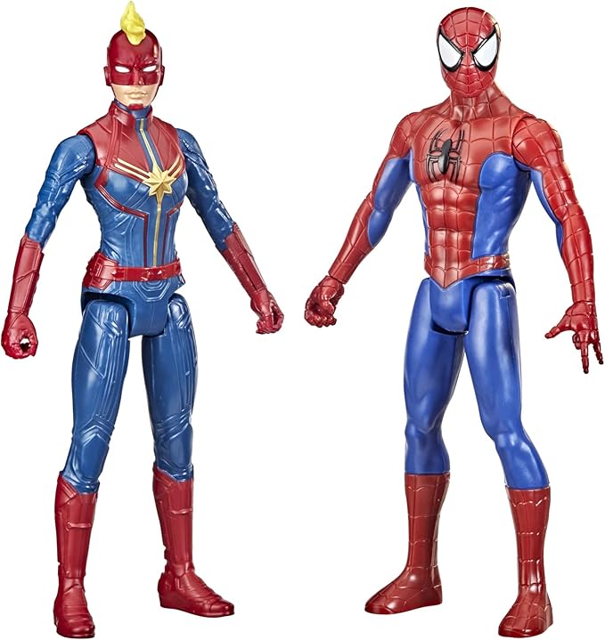 Marvel Titan Hero Series Action Figure Multipack, 6 Action Figures, 12-Inch Toys, Inspired By Marvel Comics, For Kids Ages 4 And Up (Amazon Exclusive)