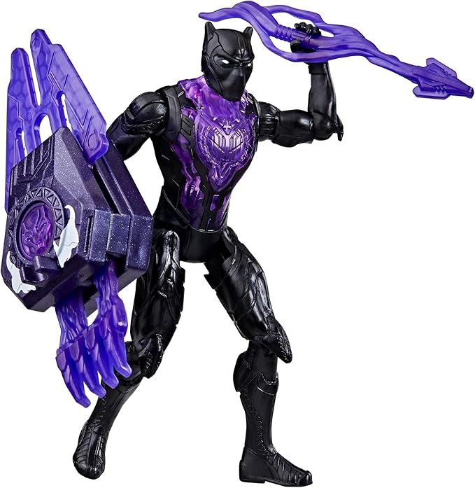 Marvel Avengers VenomVersus Epic World of Action Anti-Venom Black Panther Figure with Battle Gear Accessories, 4-Inch (10 cm) Super Hero Toys, 4+