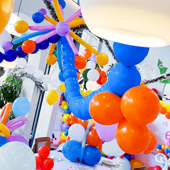 Rainbow Balloon Arch Kit, 155Pcs 18 12 5 inch Colorful Latex Balloons Garland for Birthday Baby Shower Wedding Engagement Anniversary Party Decorations