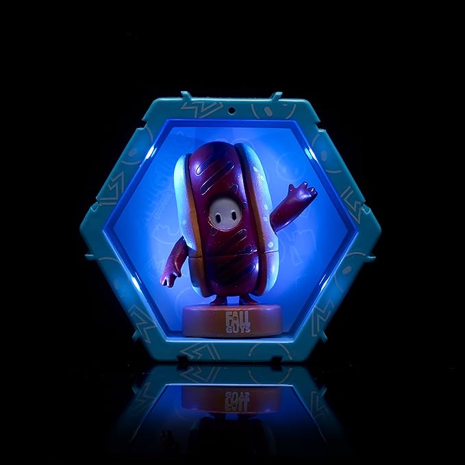 Wow! PODS Fall Guys: Ultimate Knockout - Hot Dog Light-up Bobble-Head Figure | Official Merchandise, Collectibles, Toys and Gifts | for Fall Guys Fans