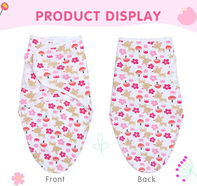 Reborn Baby Doll Clothes Accessories 17-22 Inch Reborn Dolls Clothes Pink Flower Baby Doll Clothing
