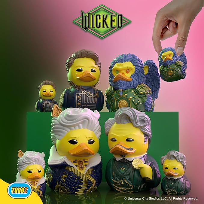 TUBBZ Mini: Wicked for Good - Prince Fiyero Cosplaying Rubber Duck Vinyl Figure