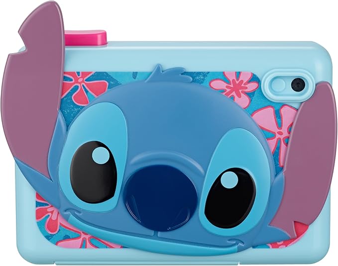 ekids Stitch Kids Camera with SD Card, Digital Camera for Kids with Video Recording, Built-in Digital Stickers, Stitch Toys for Kids