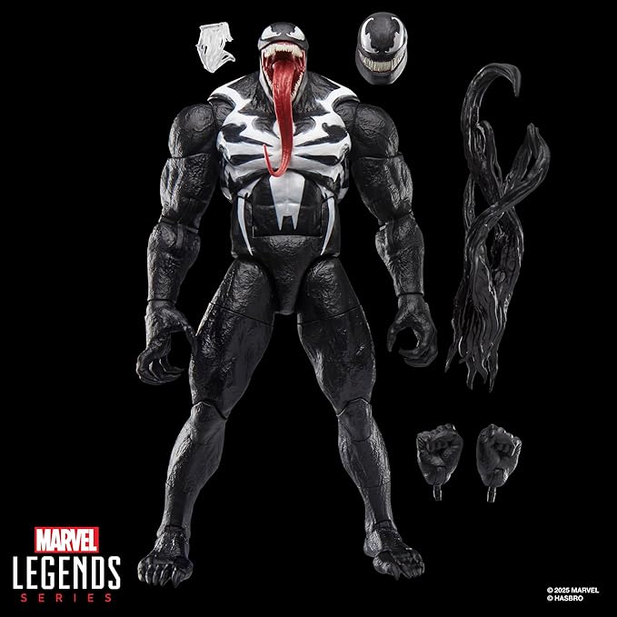 Marvel Legends Series Gamerverse Venom, Spider-Man 2 Video Game-Inspired Collectible 6 Inch Scale Action Figure