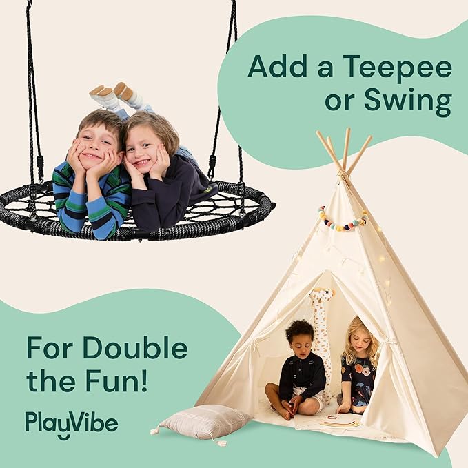 Playvibe Walkie Talkies for Kids 2 Pack - Long Range 2 Way Radio Toy for 3-12 Year Old Boys & Girls, 22 Channels with Flashlight, Outdoor Camping & Hiking Gear, Gender Neutral Christmas Birthday Gifts