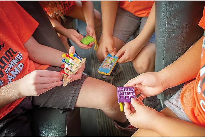 Fun Express Handheld Water Phone Game Party Favor Toys - Assorted (Set of 12) (Pack of 2)