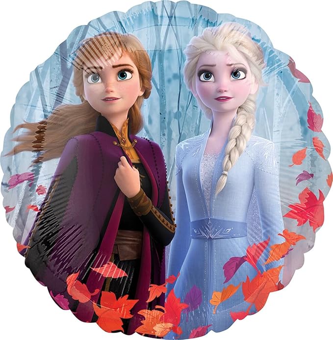 Anagram Frozen Elsa Anna and Olaf Party Supplies 8pc Birthday Balloon Decorations, BQ_4225