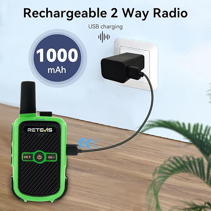 Retevis RT388 Walkie Talkies for Kids Bundle with RT15 Radio for Adults, 2 Way Radio Long Range, Kids Walkie Talkies for Boys Girls, for Camping Travel