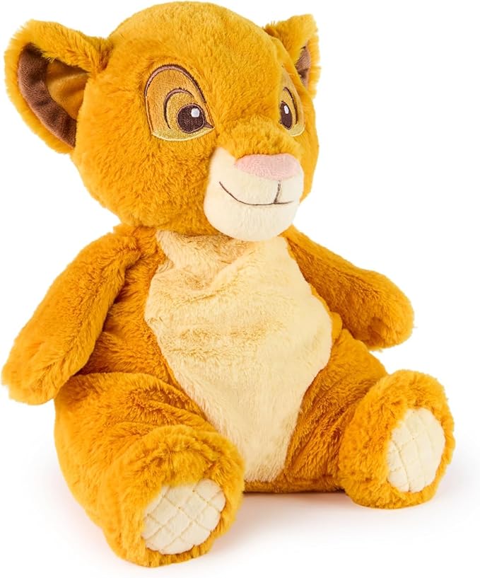 GUND Disney Official Simba Oh So Snuggly Plush, The Lion King, Lion Stuffed Animal for Babies and Infants, Yellow, 12.5”