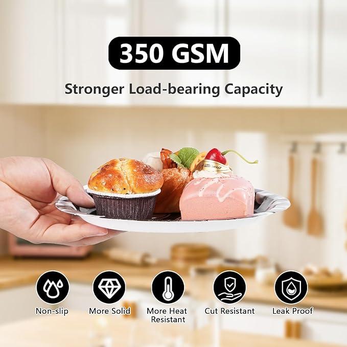 96Pcs 45th Birthday Party Decorations for Men Women Black White 45th Paper Plates and Napkins Set It's My 45th Birthday Theme Decorations for Look at You Turning 45 Years Old Party Supplies Serves 24