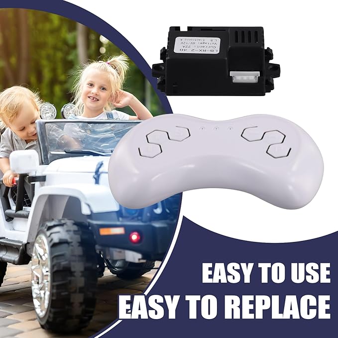 Children'S Electric Vehicle LB-RX-2.4G Remote +Receiver Kids Car DIY Model Toys