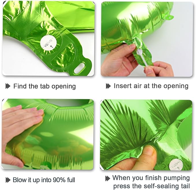 40 Inch Large Light Green 4 Balloon Numbers Big Foil Number Balloons Giant Helium Happy 14th 24th Birthday Party Decorations for Man and Women, Huge Mylar Anniversary Party Supplies
