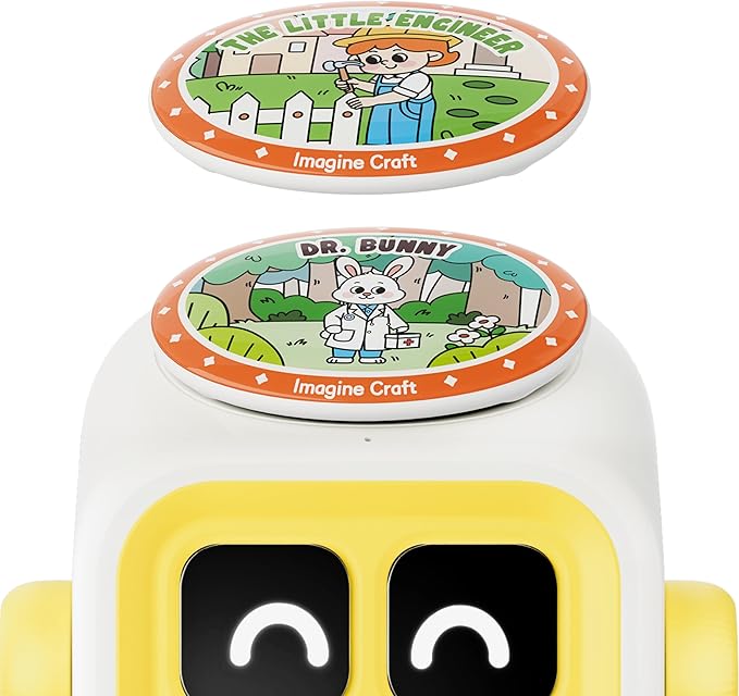 Imagine Craft Story Cards – Thrilling Journeys on The Job 2-Pack with 100 Customizable Audio Stories for Kids, Interactive Learning, Screen-Free Fun for Travel, Bedtime(No Player)