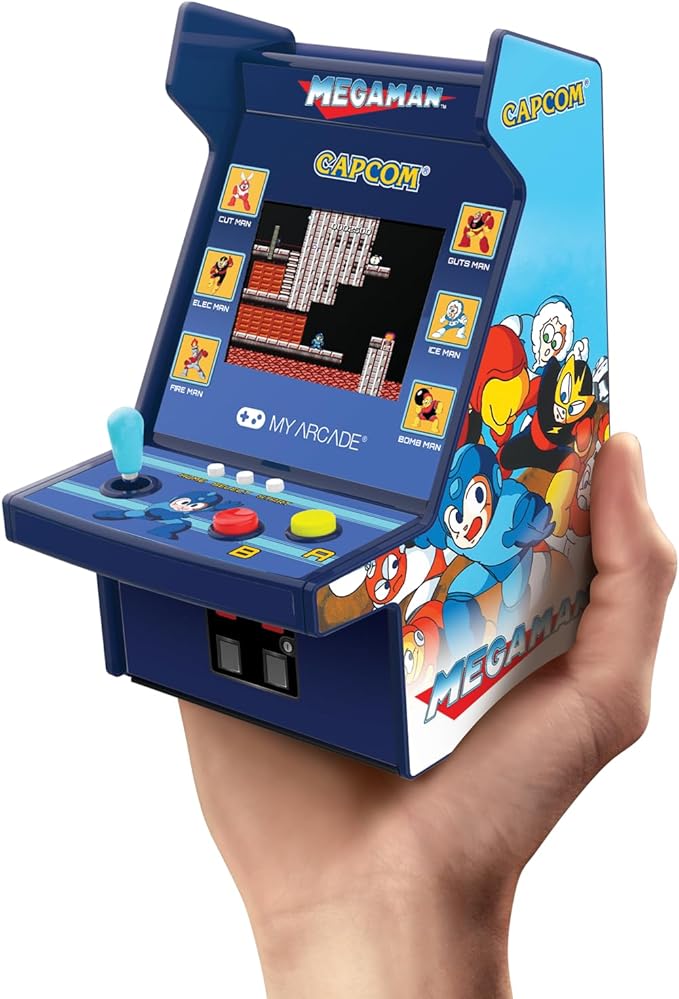 My Arcade Mega Man Micro Player Pro: Mega Man Retro Games, Titles 1 Through 6, Classic Video Games