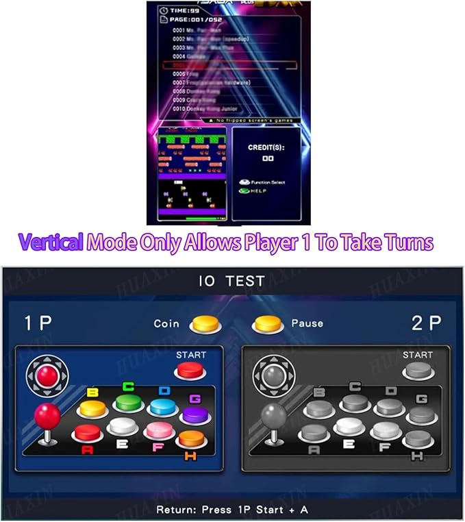 3D Saga DX Preloaded with 516 Vertical + 3000 Horizontal Games, 3 Sided Cocktails, 3D Saga Box Arcade Game Console, Precision LED Push Button 8 Way Joysitck USB Trackball,1280X720, 4P Games