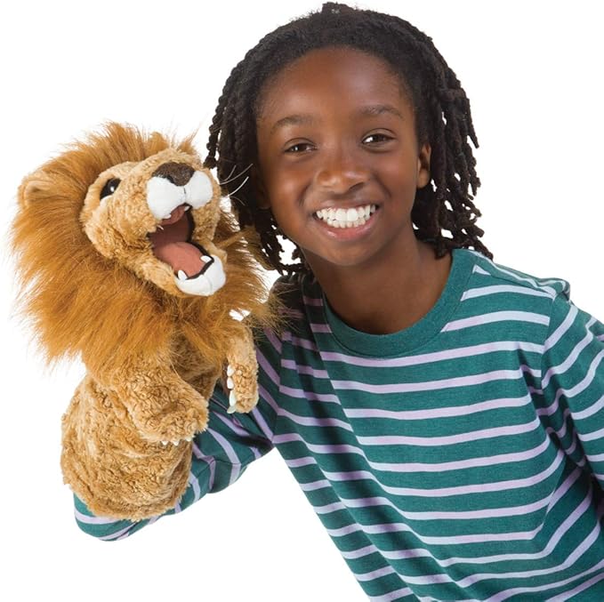 Folkmanis Lion Stage Puppet, Multi, 1 EA