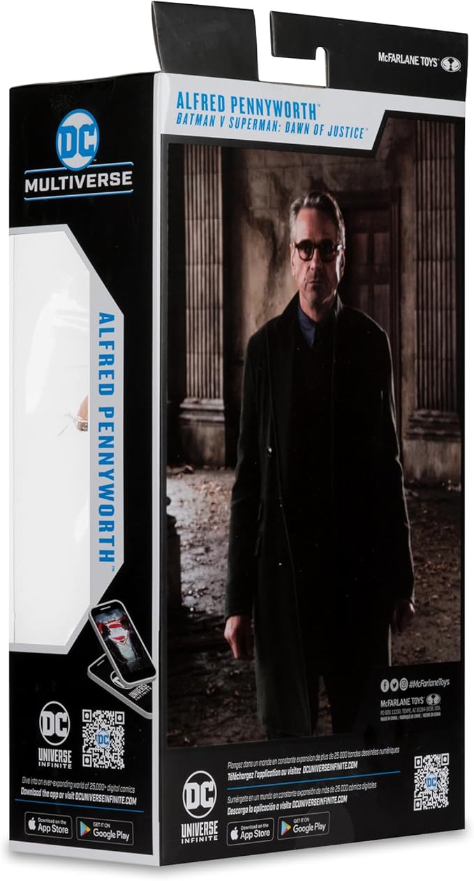 McFarlane Toys - DC Multiverse Alfred Pennyworth (Batman v Superman: Dawn of Justice) 7in Action Figure