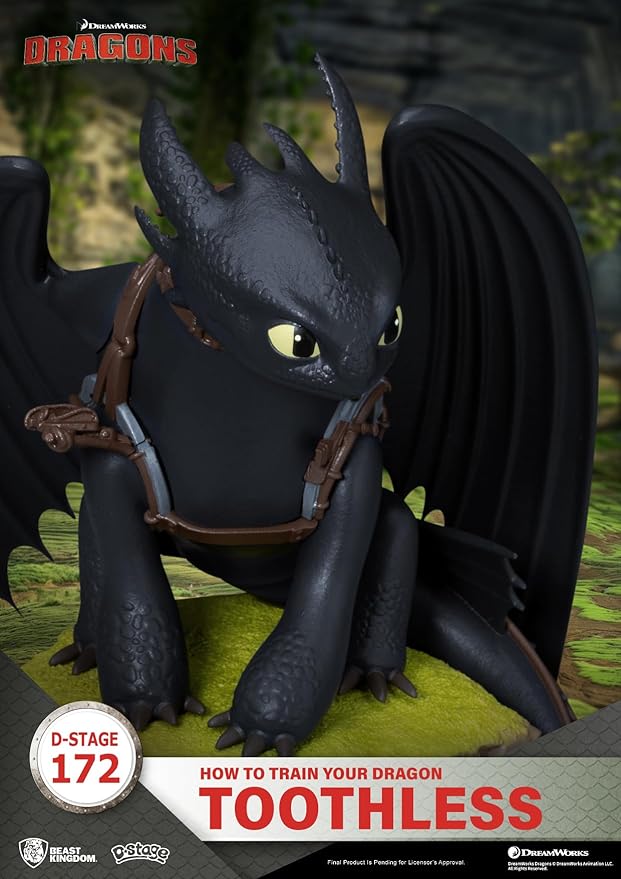 How to Train Your Dragon: Toothless DS-172 D-Stage Statue